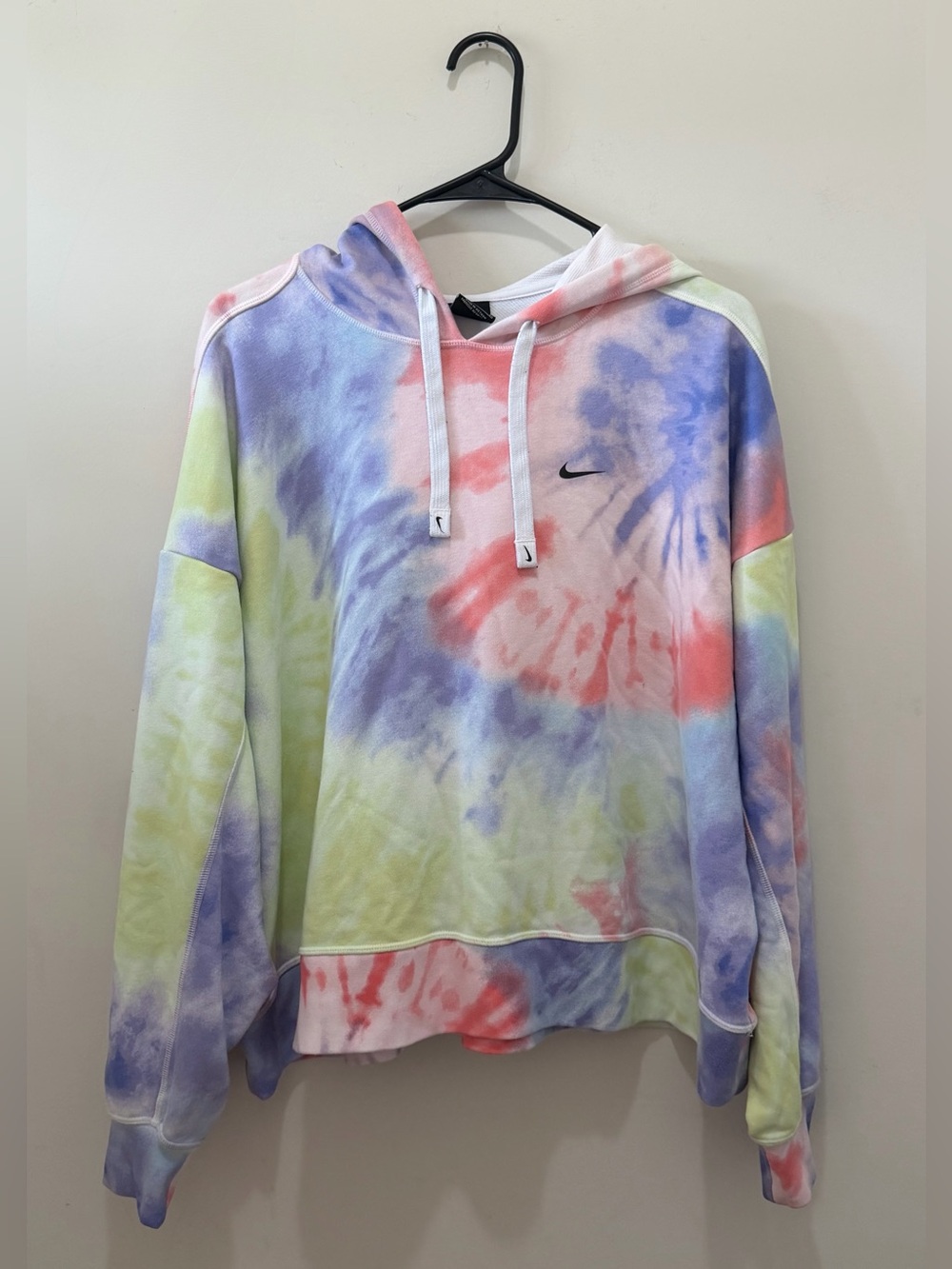 Nike Women’s Dri-FIT Get Fit Tie Dye Training Hoodie Sweatshirt XL
